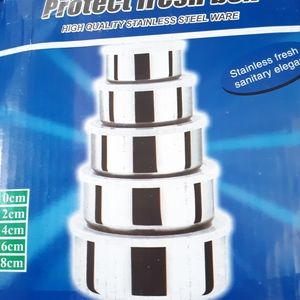 Stainless Steel  Bowls 5 pc set